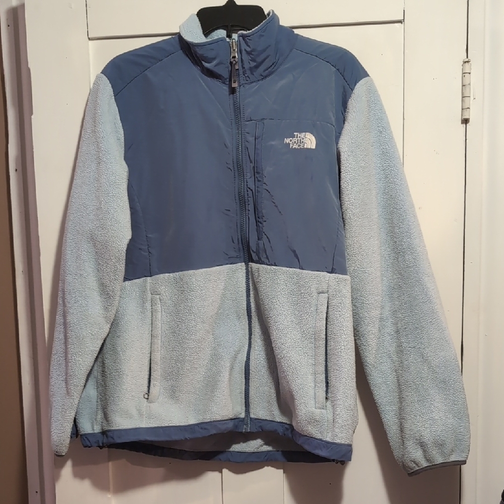 The North Face Two-Tone Blue Fleece Jacket